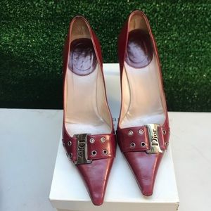 Christian Dior Red Pumps